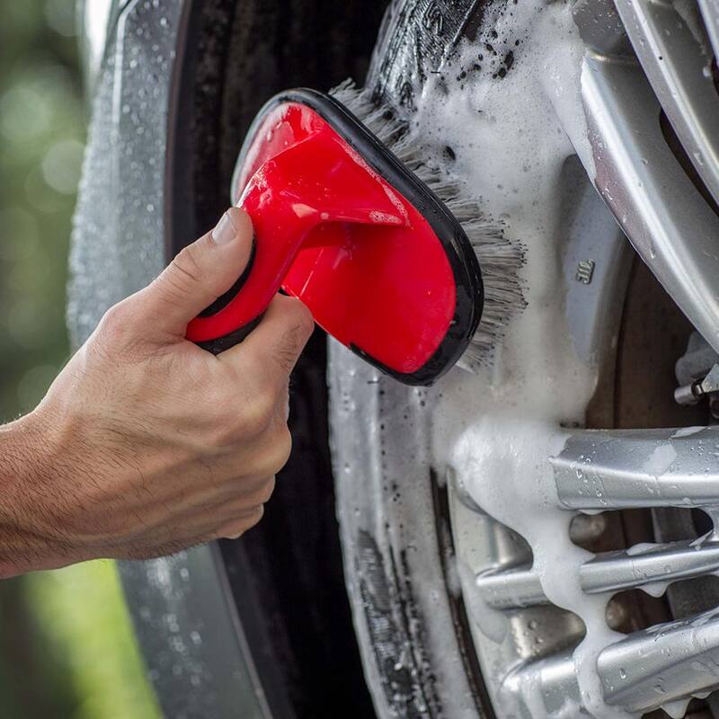 MOTHERS Automotive Car Care Contoured Tire Wash Brush - 156000
