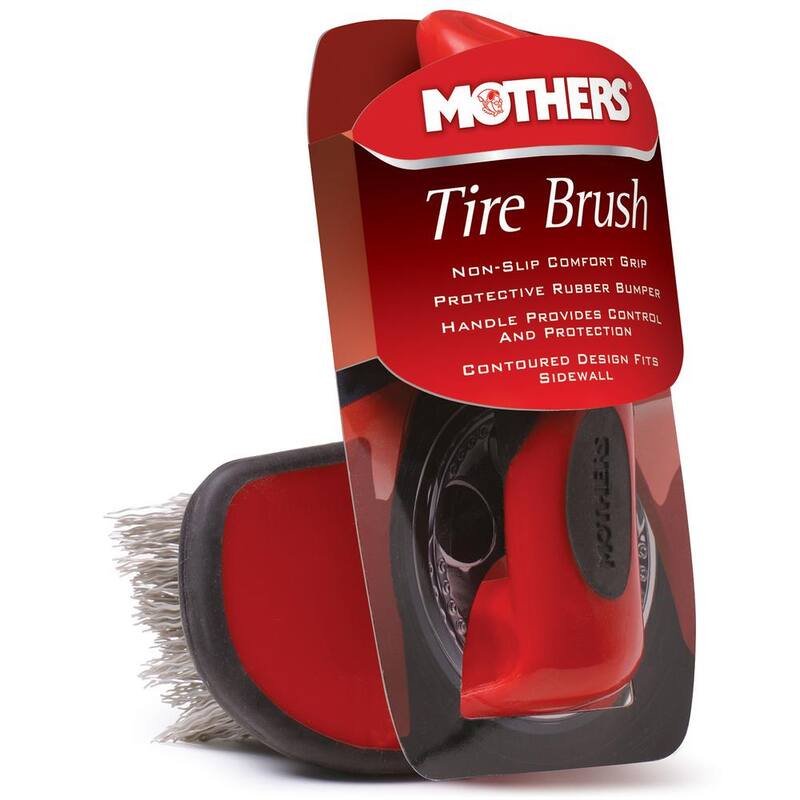 MOTHERS Automotive Car Care Contoured Tire Wash Brush - 156000
