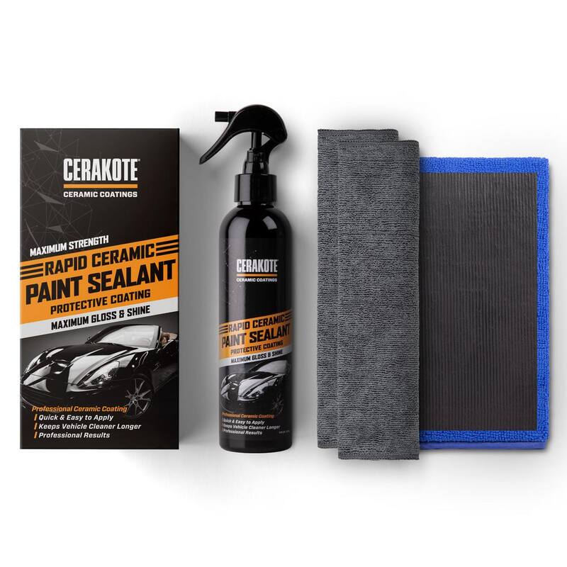 CERAKOTE 12 oz. Rapid Ceramic Paint Sealant Kit with Clay Bar Mitt - AH-RCPAINTWM2