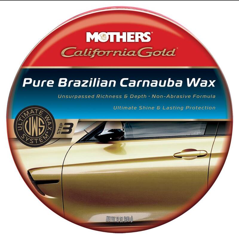 MOTHERS 12 oz. California Gold Pure Brazilian Carnauba Wax - 05550