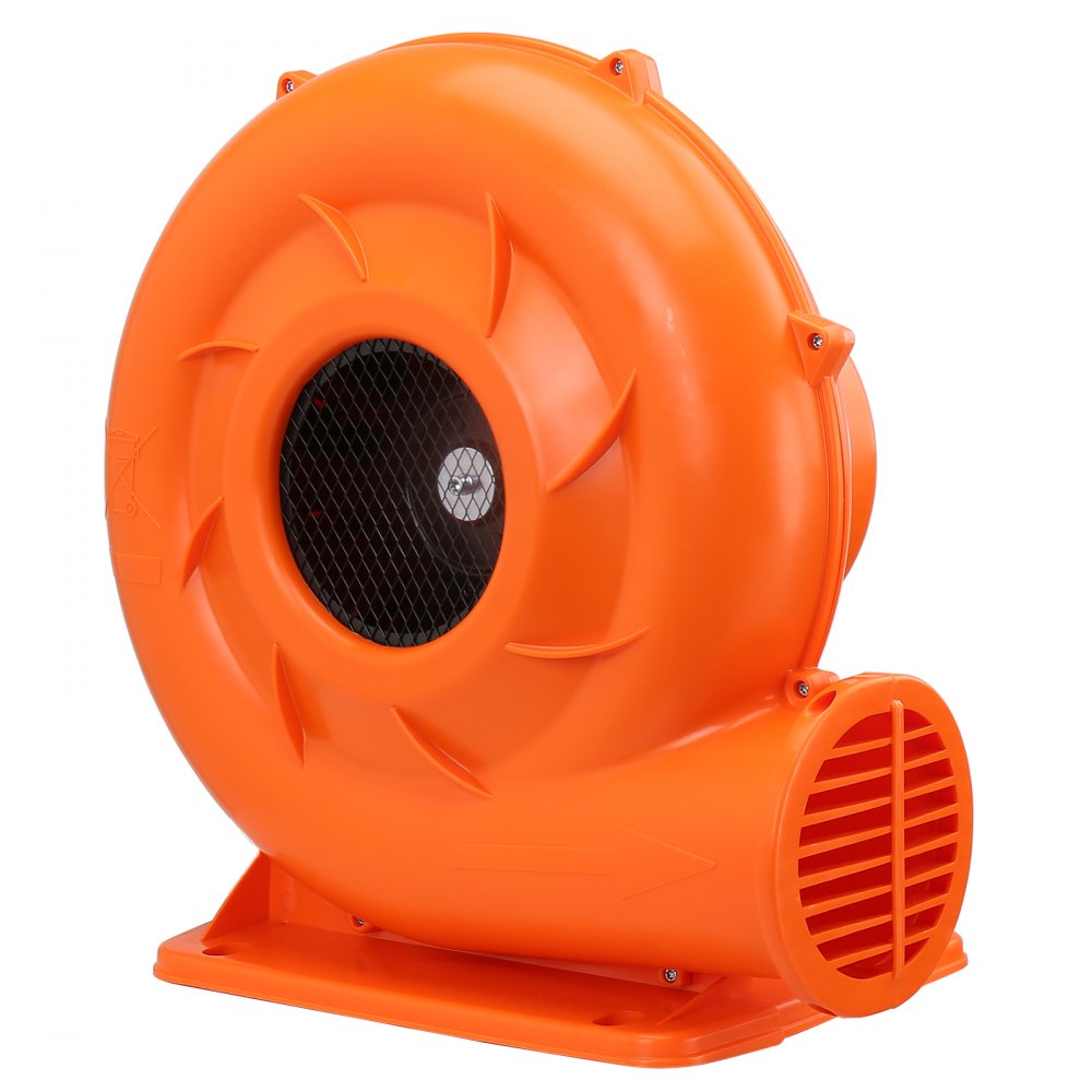 VEVOR Inflatable Blower, 950W, 1 & 1.2 HP Bounce House Blower, Pump Commercial Air Blower for Inflatables, 3300 RPM Bouncy Castle Electric Fan Perfect for Bounce House, Waterslides, ETL Listed - QMFJD950W221M7H2LV1