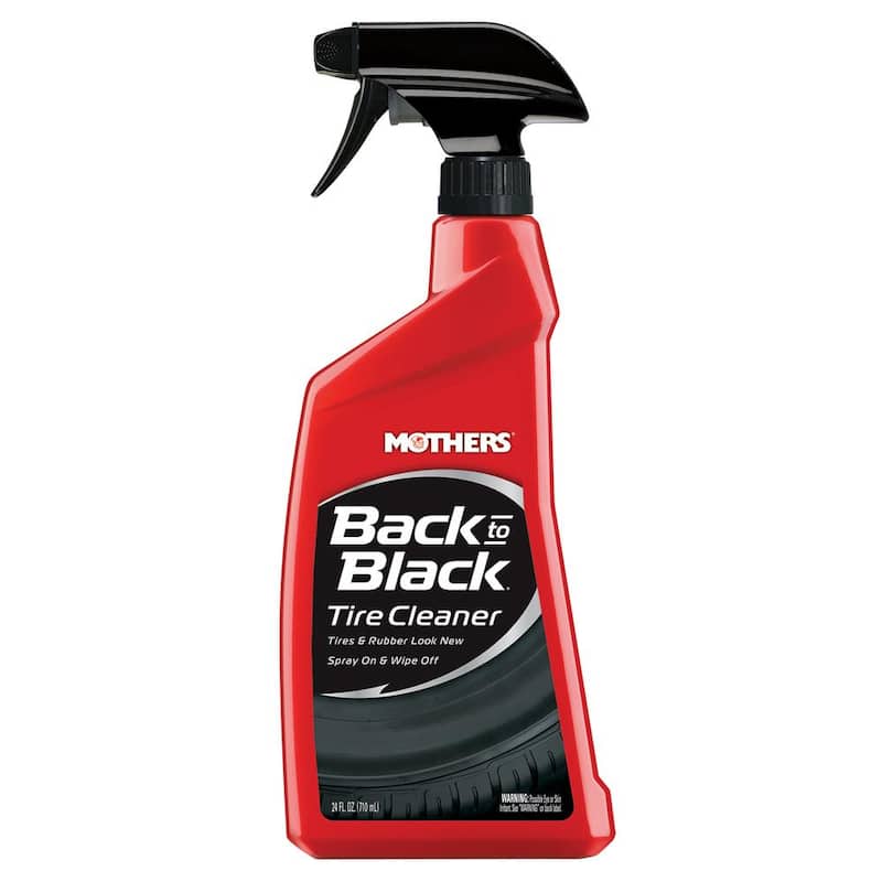 MOTHERS 24 oz. Back-To-Black Tire Cleaner Spray - 09324