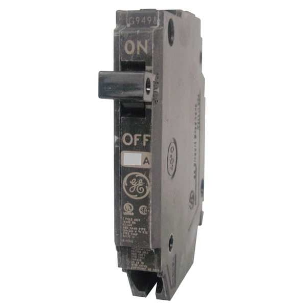 Ge Miniature Circuit Breaker, THQP Series, 20A, 1 Pole, 120/240V AC, 10kA at 120/240V AC - THQP120