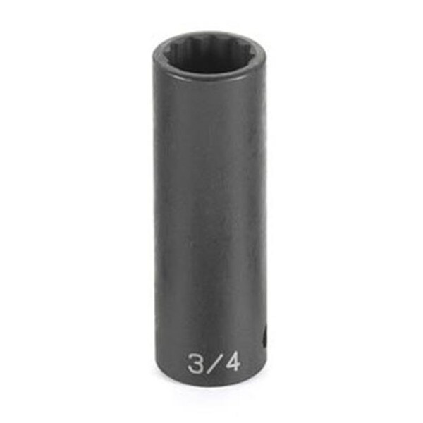 Grey Pneumatic Grey Pneumatic Corp. GY2139MD .50 in. Drive 39mm Deep 12 Point Impact Socket - GY2139MD