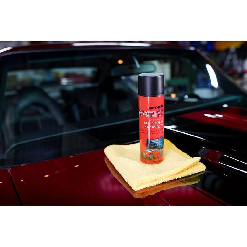 MOTHERS 19 oz. Speed Foaming Glass and Screen Cleaner Spray - 16619