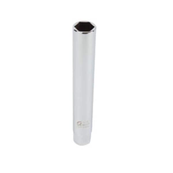 Gourmetgalley 0.38 in. Drive & 0.63 in. Extra Deep Spark Plug Socket - 6 in. Long - GO3046258