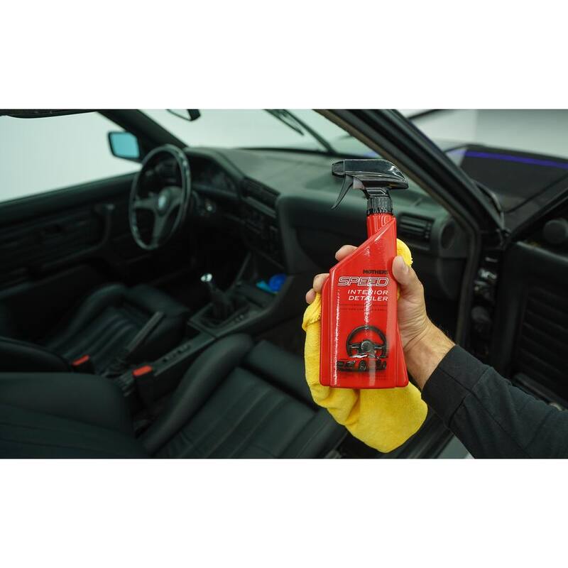 MOTHERS 24 oz. Ultimate Hybrid Ceramic Detailer and Bead Booster Spray + 24 oz. Speed Interior Detailer Spray Car Cleaning Kit - 400002