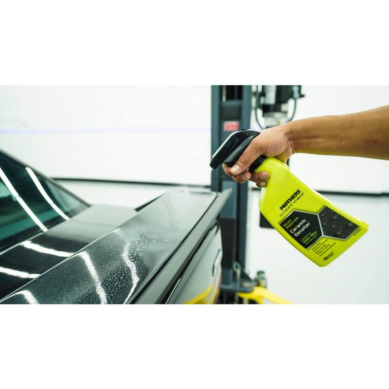 MOTHERS 24 oz. Ultimate Hybrid Ceramic Detailer and Bead Booster Spray + 24 oz. Speed Interior Detailer Spray Car Cleaning Kit - 400002