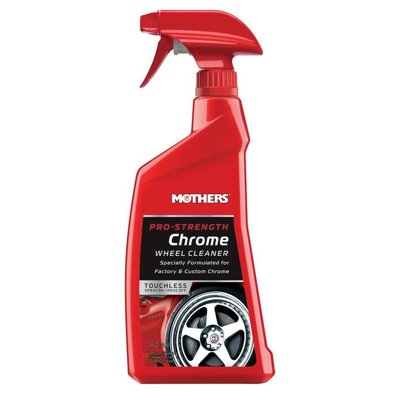 MOTHERS 24 oz. Pro-Strength Chrome Wheel Cleaner Spray - 05824