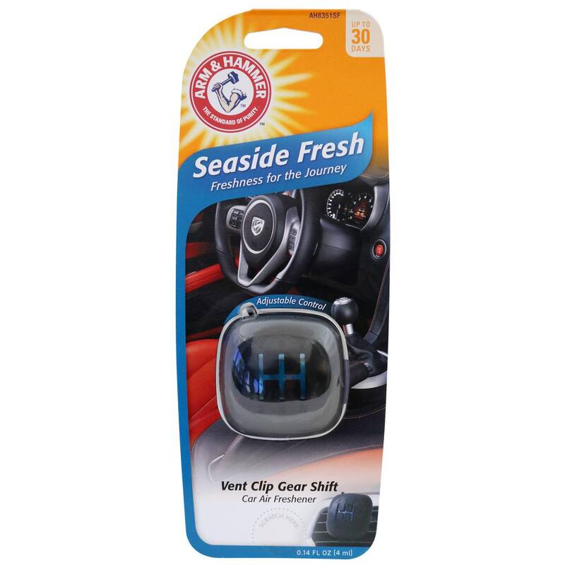 Arm and Hammer Seaside Fresh Stick Shift Vent Car Air Freshener - AH8351SF