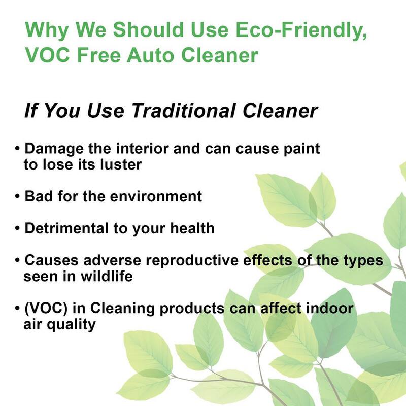 ALL MIGHTY GREEN 24 oz. Automotive Interior Surface Cleaner; Eco-Friendly; VOC Free; Non-Toxic; Trigger Spray Bottle(2-Pack) - AMG-IC2400-01EC