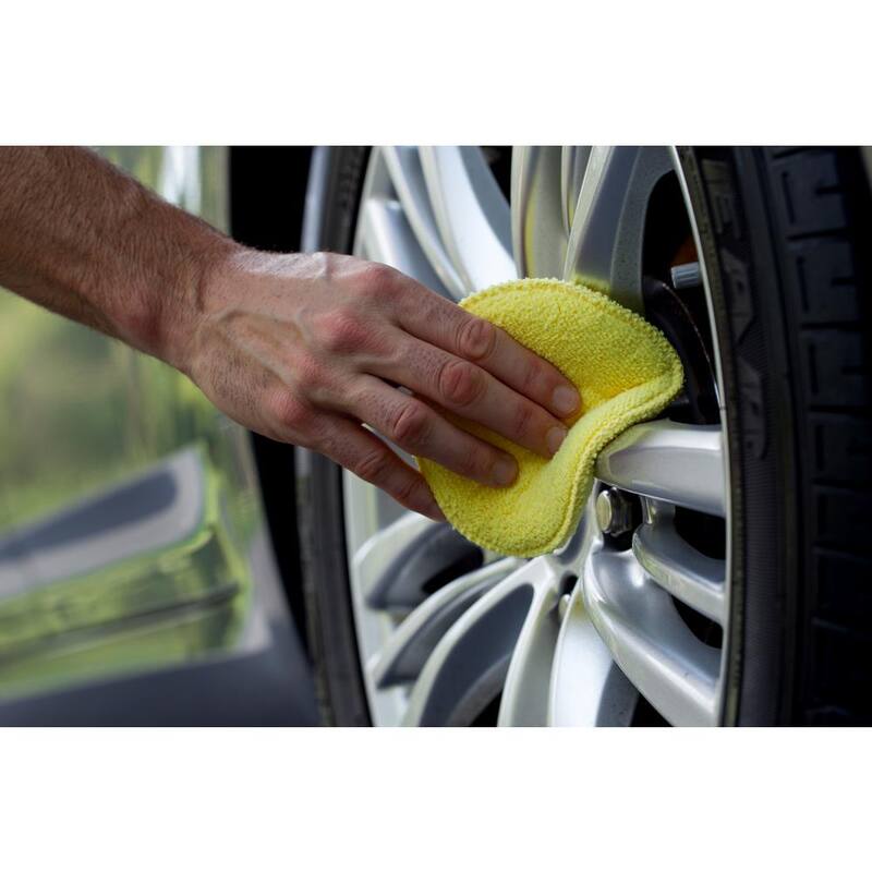 MOTHERS 5 in. Ultra Soft Microfiber Car Applicator Pads (6-Pack) - 156801