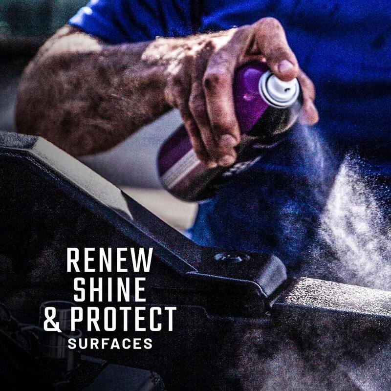 SLICK PRODUCTS Shine and Protectant Spray Coating for Plastic, Viny, Fiberglass and More - SP4001
