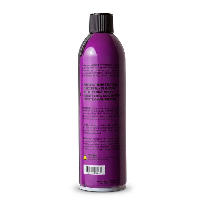 SLICK PRODUCTS Shine and Protectant Spray Coating for Plastic, Viny, Fiberglass and More - SP4001
