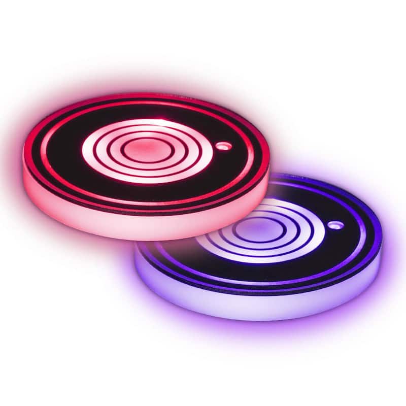 Monster Multi-Color LED RGB Cup Holder Light (2-Pack) - MLB7-1010-RGB