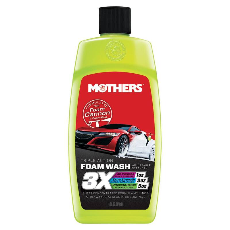 MOTHERS 16 oz. Triple Action Foam Wash Liquid Concentrate - 05616