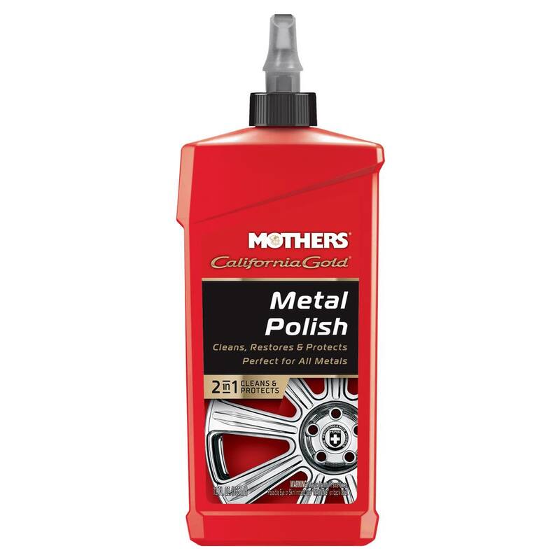 MOTHERS 12 oz. California Gold Metal Polish Liquid - 05112