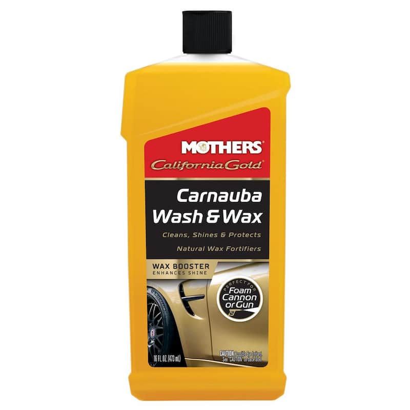 MOTHERS 16 oz. California Gold Carnauba Wash and Wax Liquid Concentrate - 05676