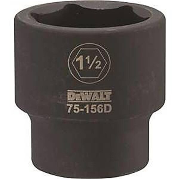 Stanley DWMT75156OSP Impact 0.75 Drive Socket, 1.5 in. - ST388179