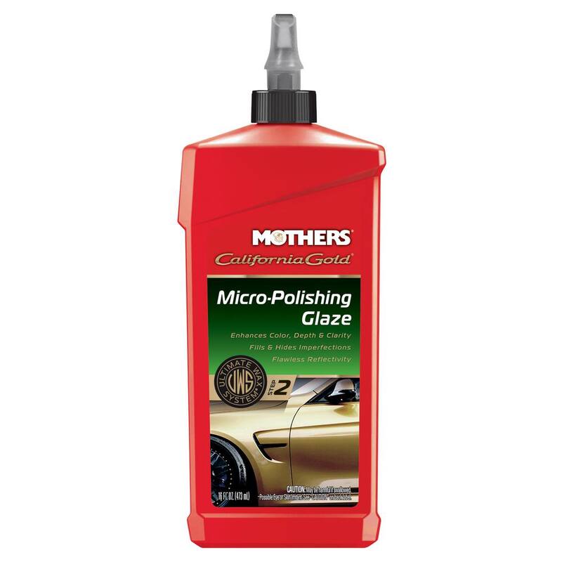 MOTHERS 16 oz. California Gold Micro-Polishing Glaze Liquid - 08100