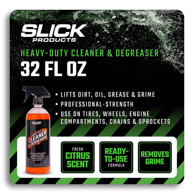 SLICK PRODUCTS 32 oz Heavy-Duty Cleaner and Degreaser - SP-HDCD-32