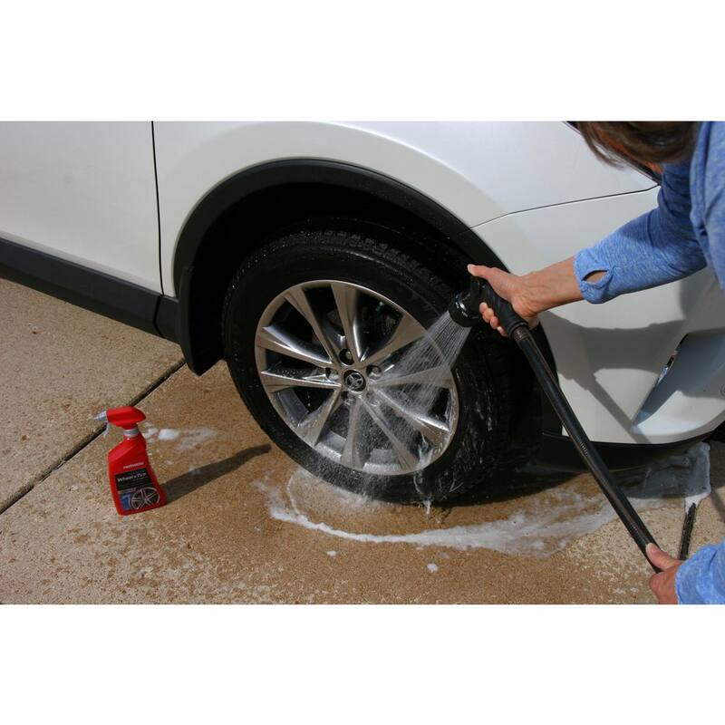 MOTHERS 24 oz. Ultimate Hybrid Ceramic Detailer Spray + 24 oz. Foaming Wheel and Tire Cleaner Spray Car Cleaning Kit - 400003