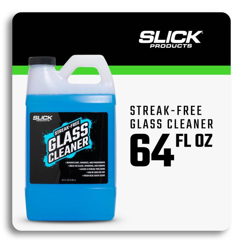 SLICK PRODUCTS 64 oz. Streak-Free Glass Cleaner - SP-SFGC-64