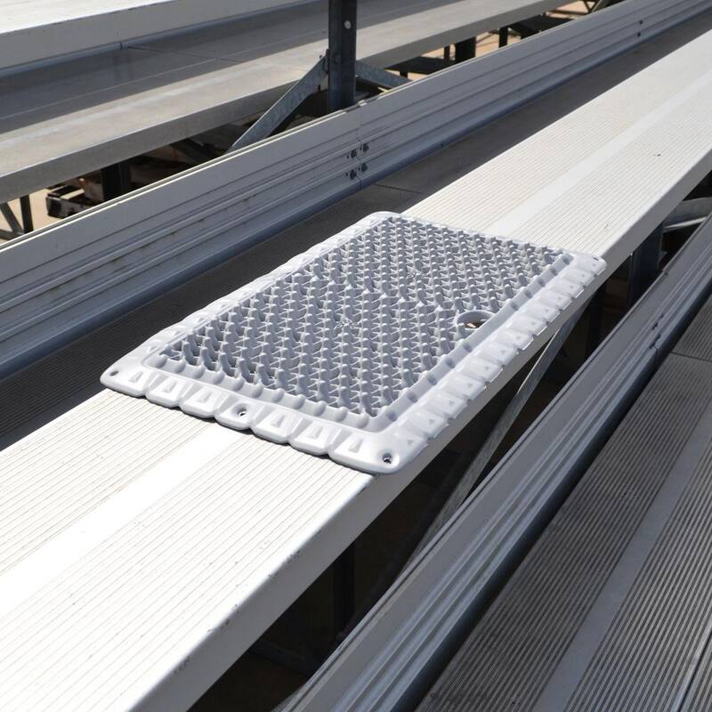 GelPro Pad-It Grey 11 in. x 18 in. Lightweight Stadium Seat/Kneeling Pad - 118-00-1118-2