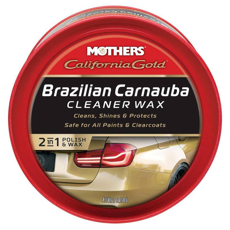 MOTHERS 12 oz. California Gold Carnauba Cleaner Wax Paste - 05500