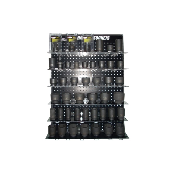 K-Tool International Impact Sockets Display, 3/4" Drive - KTI0840