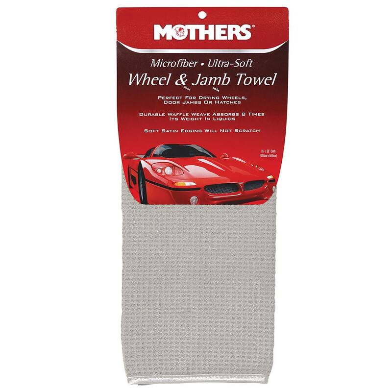 MOTHERS 16 in. x 20 in. Car Wheel and Jamb Towel - 155500