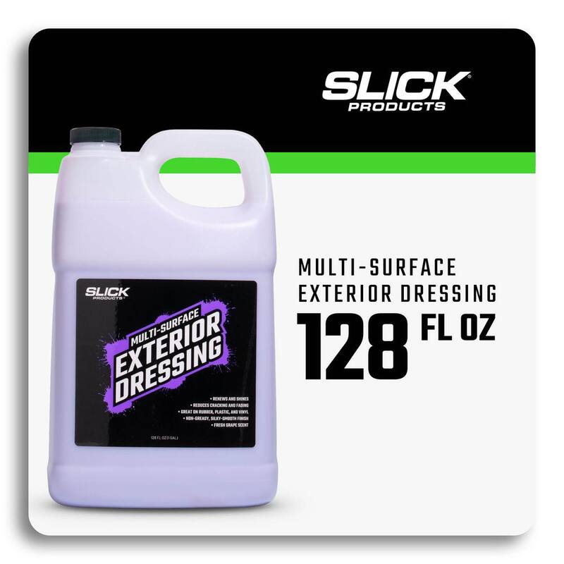 SLICK PRODUCTS 128 oz. Multi-Surface Car Exterior Dressing - SP-MSED-128