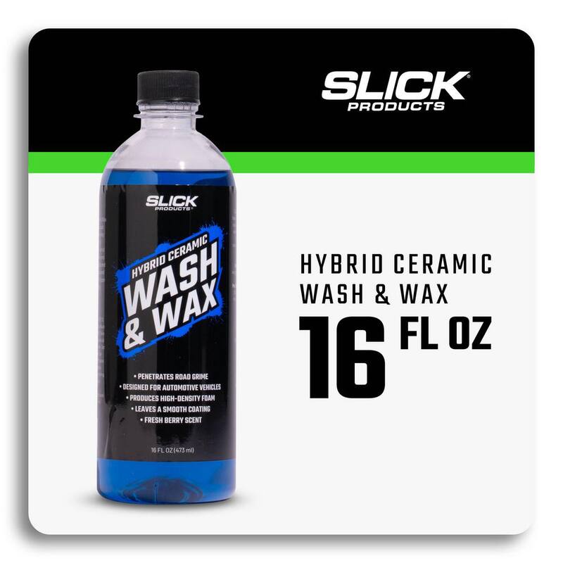 SLICK PRODUCTS Hybrid Ceramic Wash and Wax 16 oz. - SP-HCWW-16