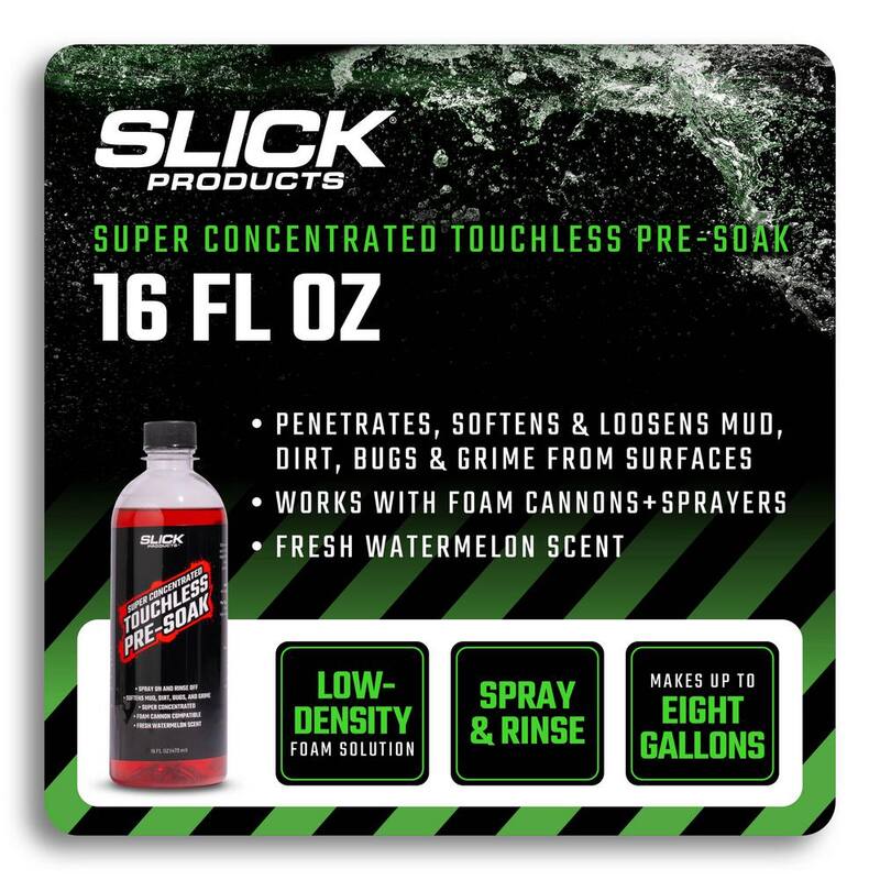 SLICK PRODUCTS 16 oz. Super Concentrated Touchless Pre-Soak - SP-SCTP-16