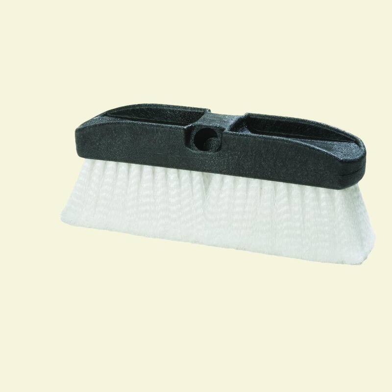 Carlisle 10 in. Polypropylene Bristled Truck Acid Wash Brush (Case of 12) - 36123000