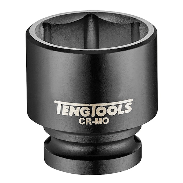 Teng Tools 60MM 1-1/2 Inch Drive 6 Point Metric Shallow Chrome Molybdenum Impact Socket - 912060