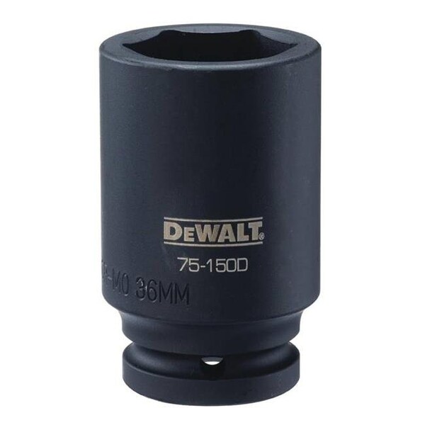 Stanley Stanley Tools 7522592 Socket 0.75 in. Drive 36mm Impact Deep - 7522592