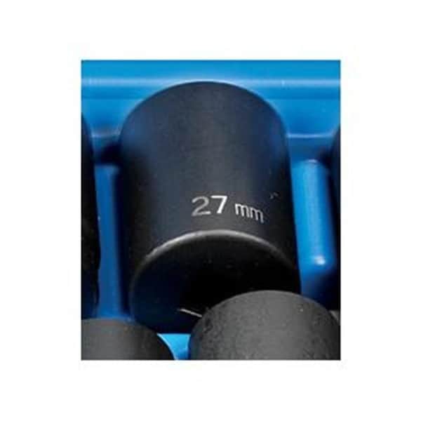 Grey Pneumatic Grey Pneumatic GRE2127M .50in. Drive 12 Point Metric Impact Socket 27mm - GRE2127M