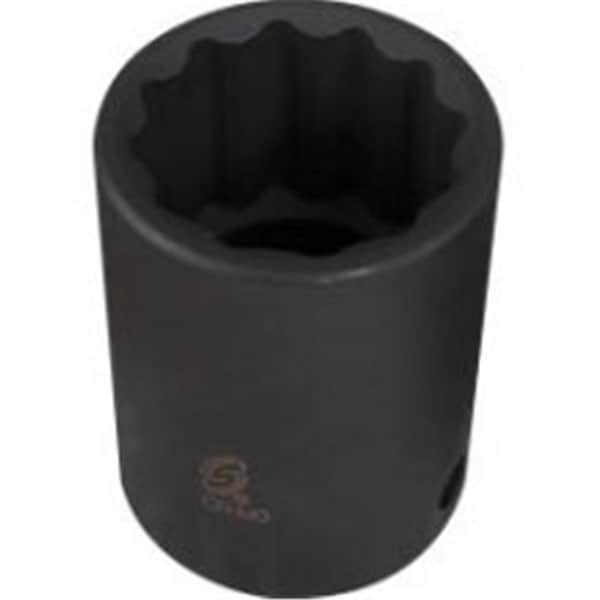 Sunex Sunex SUN224ZM Impact Socket - 24MM - 0.5 Inch Drive - 12 Point - SUN224ZM