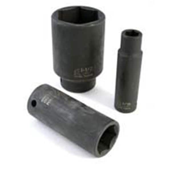 Gourmetgalley 1/2 Drive 1-7/16 Deep Impact Socket - Chrome Molybdenum Alloy Steel Socket - GO2956585