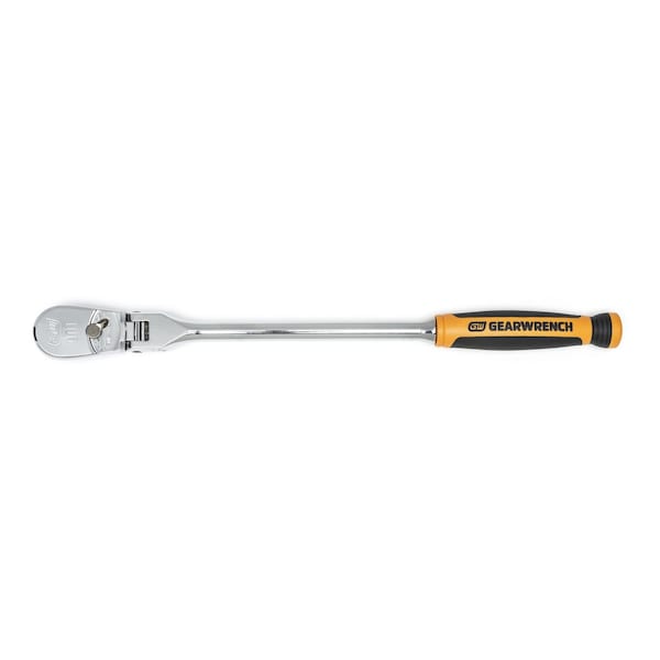 Gearwrench 2 Piece 1/4" & 3/8" Drive 90-Tooth Dual Material Flex Head Teardrop Ratchet Set - 81204T