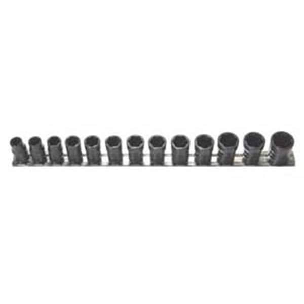 H.B. Products H.B. Products TRTSCS2513B 13 Piece Combination Turbo Socket Set .25 - TRTSCS2513B