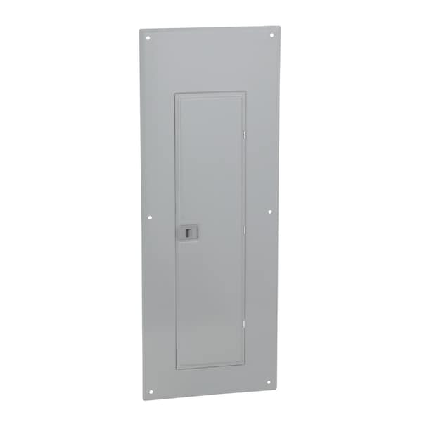 Square D Replacement cover, Homeline, for 42 space load center, combination flush and surface, gray - HOMC42UC