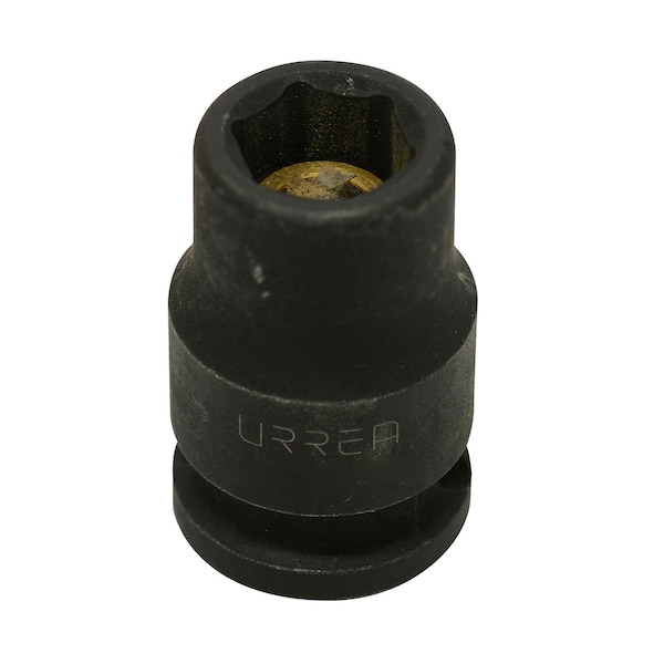 Urrea 3/8" drive, 6-pt magnetic short impact socket 13MM - 7213MHM