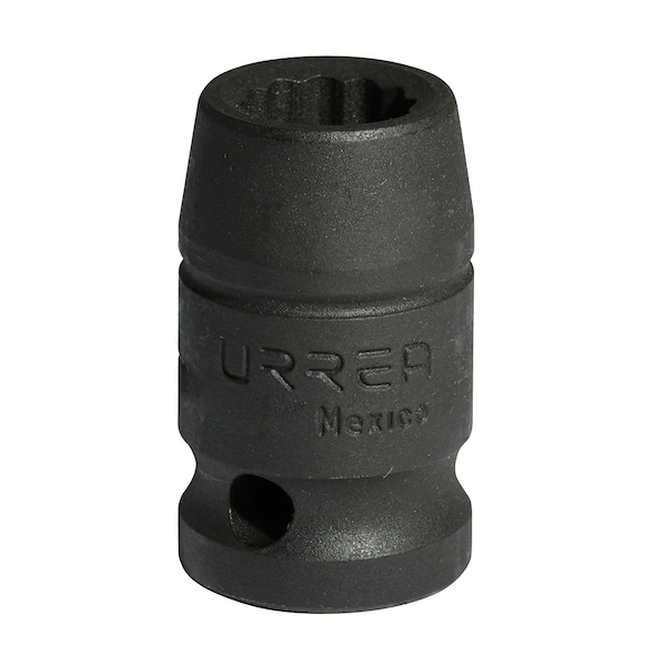 Urrea 1/2" drive 12-point short impact socket 10MM - 7410MT