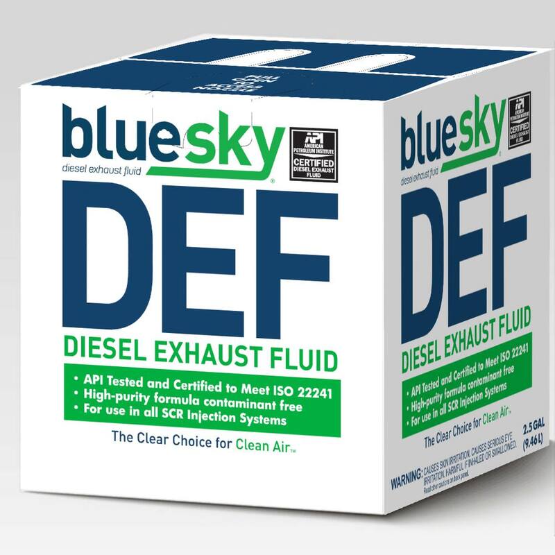 blue sky diesel exhaust fluid 2.5 Gal. Diesel Exhaust Fluid (DEF) - 30008BLU
