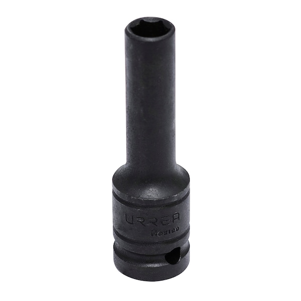 Urrea 1/2" drive 6-pt thin-wall deep impact socket 15MM - 7315MD