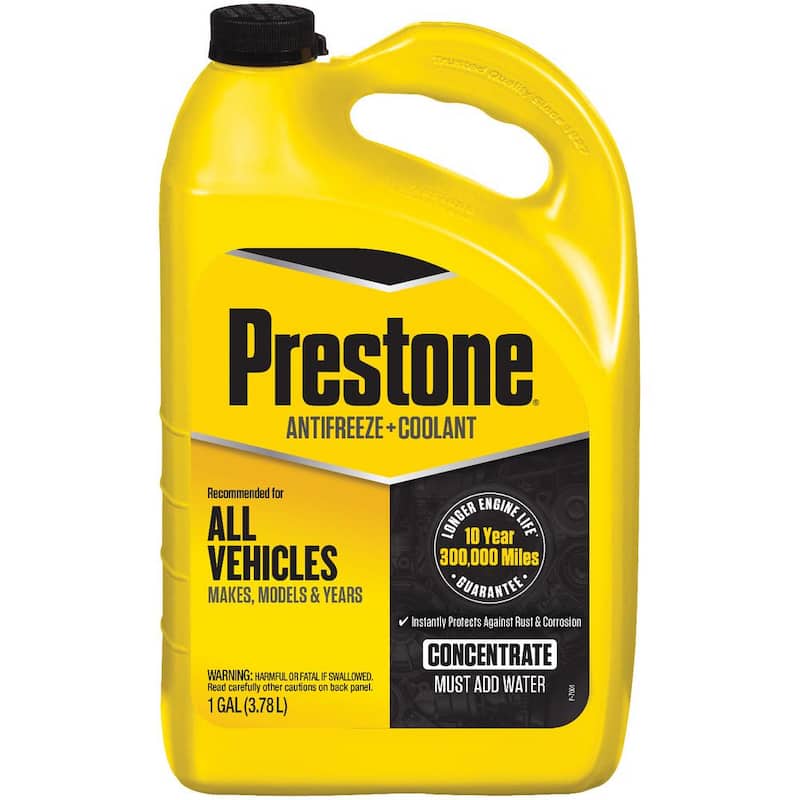 Prestone All Vehicles - 10yr/300k mi- Antifreeze+Coolant (1 Gal - Concentrate) - AF2000