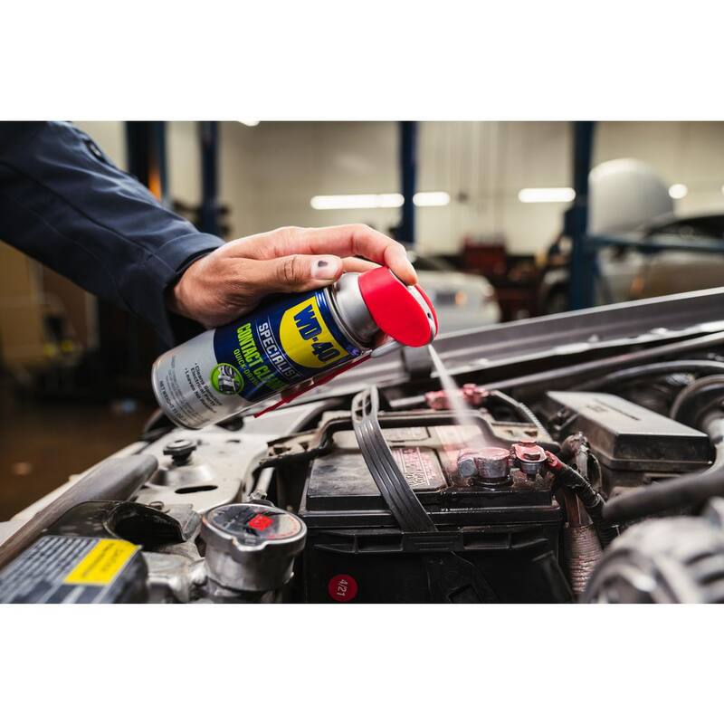 WD-40 SPECIALIST 11 oz. Contact Cleaner, Quick-Drying Electric Equipment Cleaner with Smart Straw - 300554