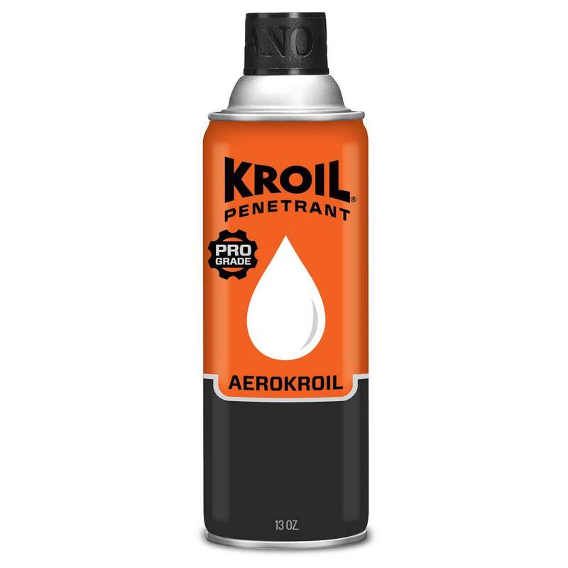 KROIL Penetrating Oil Aerosol, Industrial-Grade Penetrant, Multi-Purpose Oil, AeroKroil, NSF H2,50-State VOC Compliant - KS132